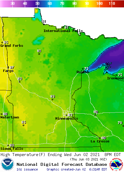 weather graphic