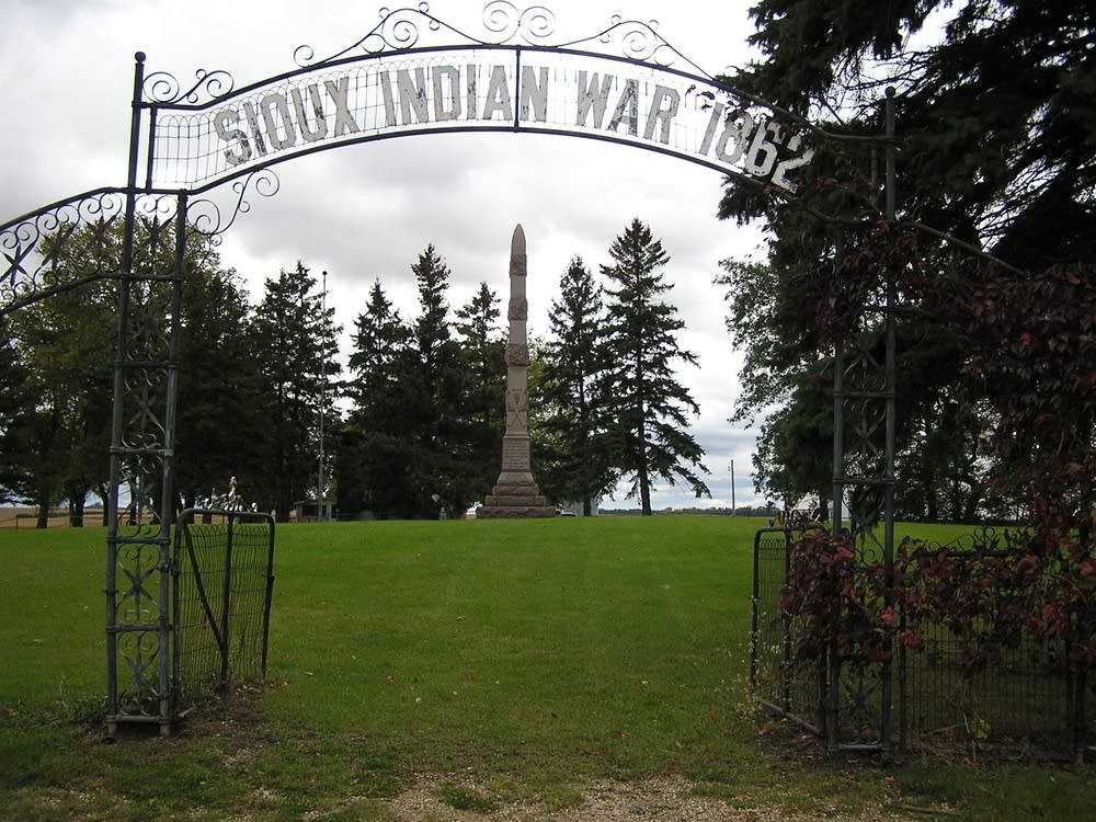 Wood Lake battle monument