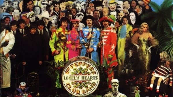 The Beatles' 'Sgt. Pepper's Lonely Hearts Club Band' album art