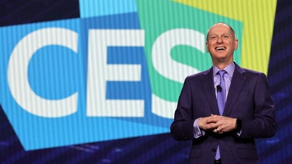 Gary Shapiro, president and CEO of the Consumer Technology Association, speaks during CES 2023. 
