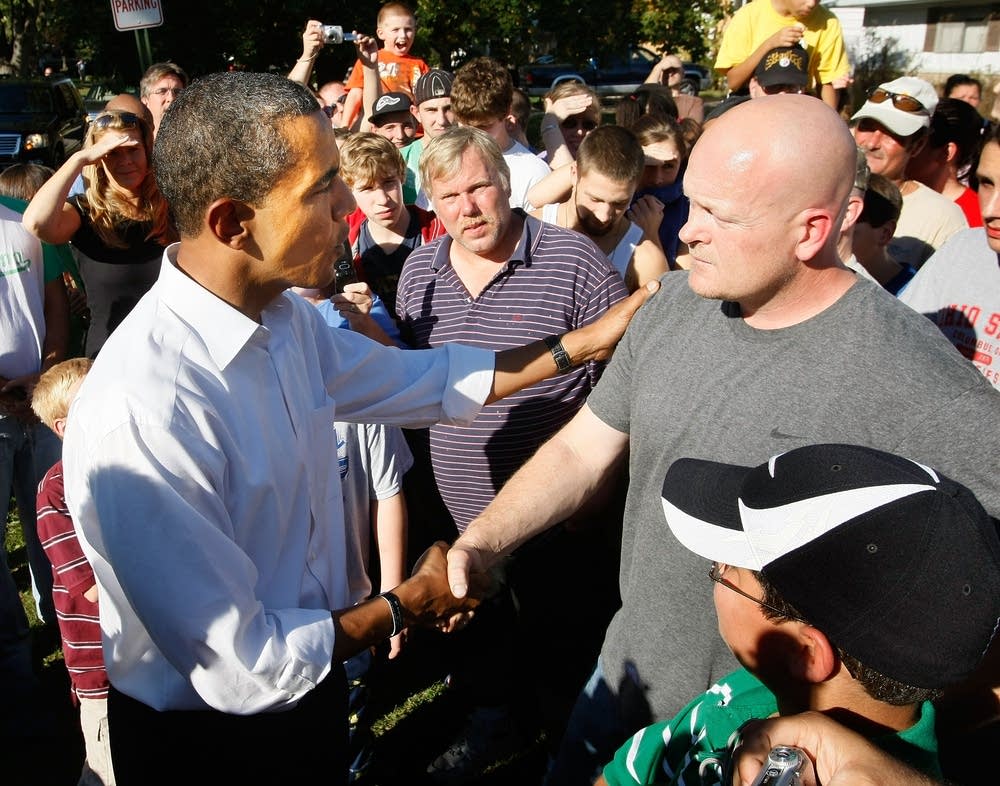 Barack Obama and Joe Wurzelbacher