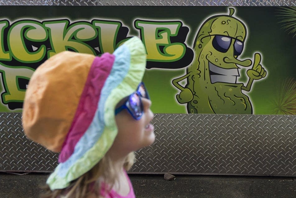 Photos At Minn. State Fair, food that smiles back at you Minnesota