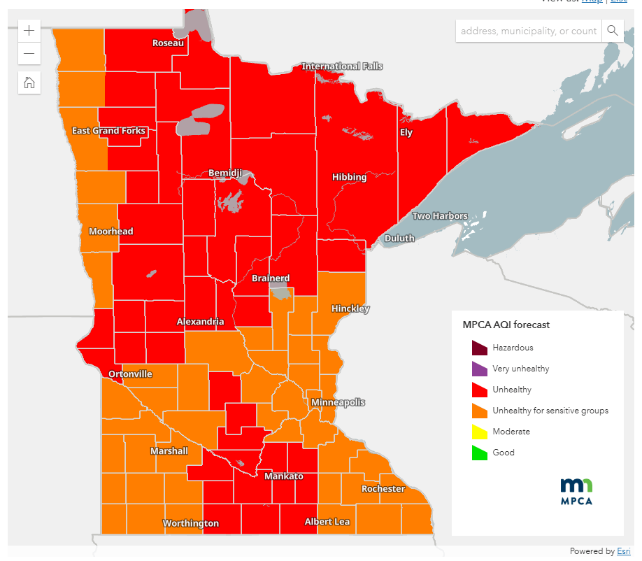 Smoke begins to ease, but air quality alert remains