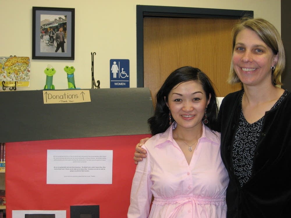 Zhou Caiyn and Betsy Lueth