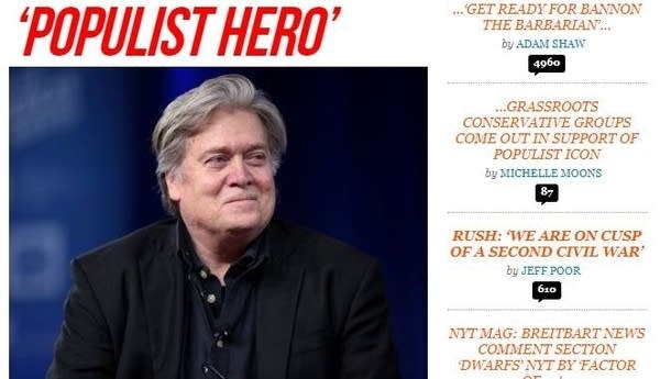 From the White House back to Breitbart