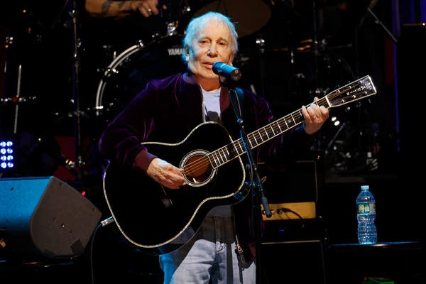 Paul Simon performs during the 10th annual Love Rocks NYC concert benefitting God's Love We Deliver at Beacon Theatre on March 05, 2026, in New York City.