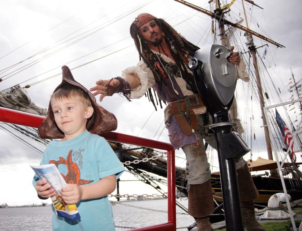 'Jack Sparrow' impersonator