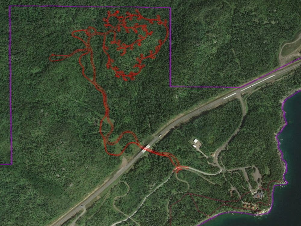 New campground under construction at Split Rock Lighthouse State Park