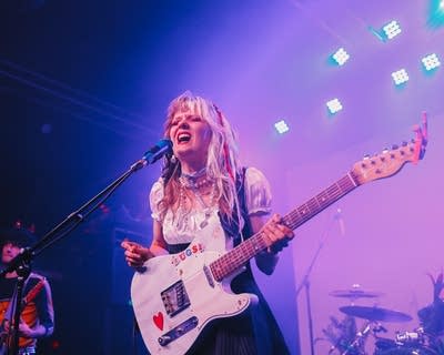 bugsy performing on stage