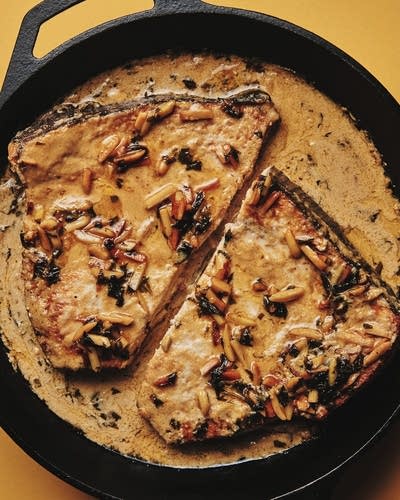 Tahini-Roasted Swordfish