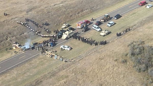 1,000 Words: The assault on the pipeline protest