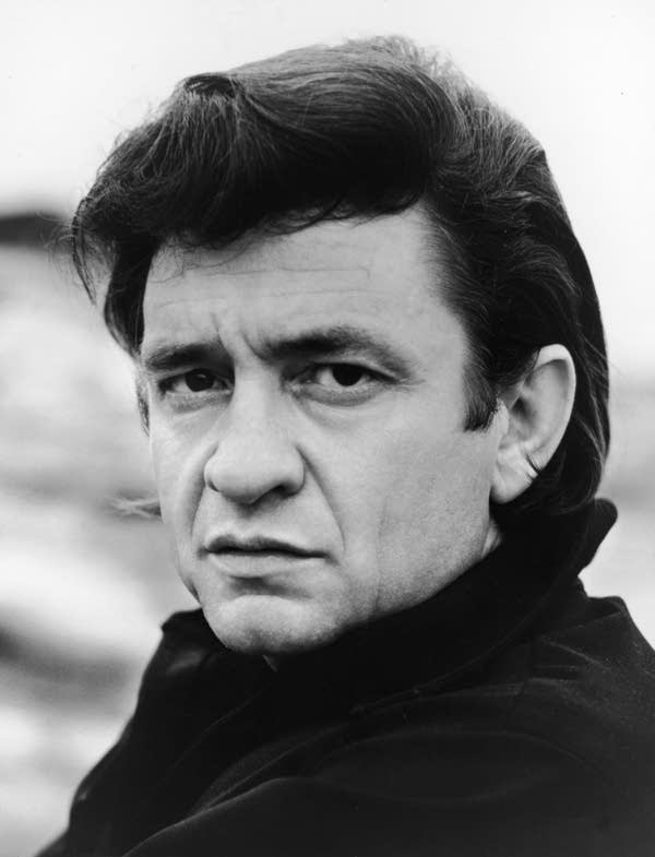 Headshot Portrait Of Johnny Cash