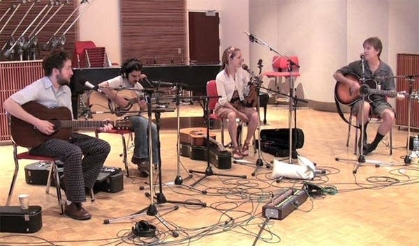 The members of the mini-hoot