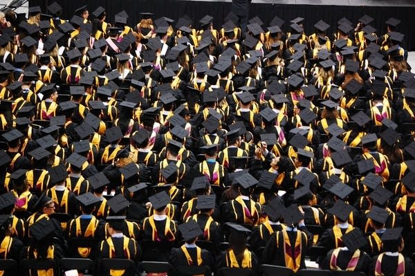 Commencement at the U of M