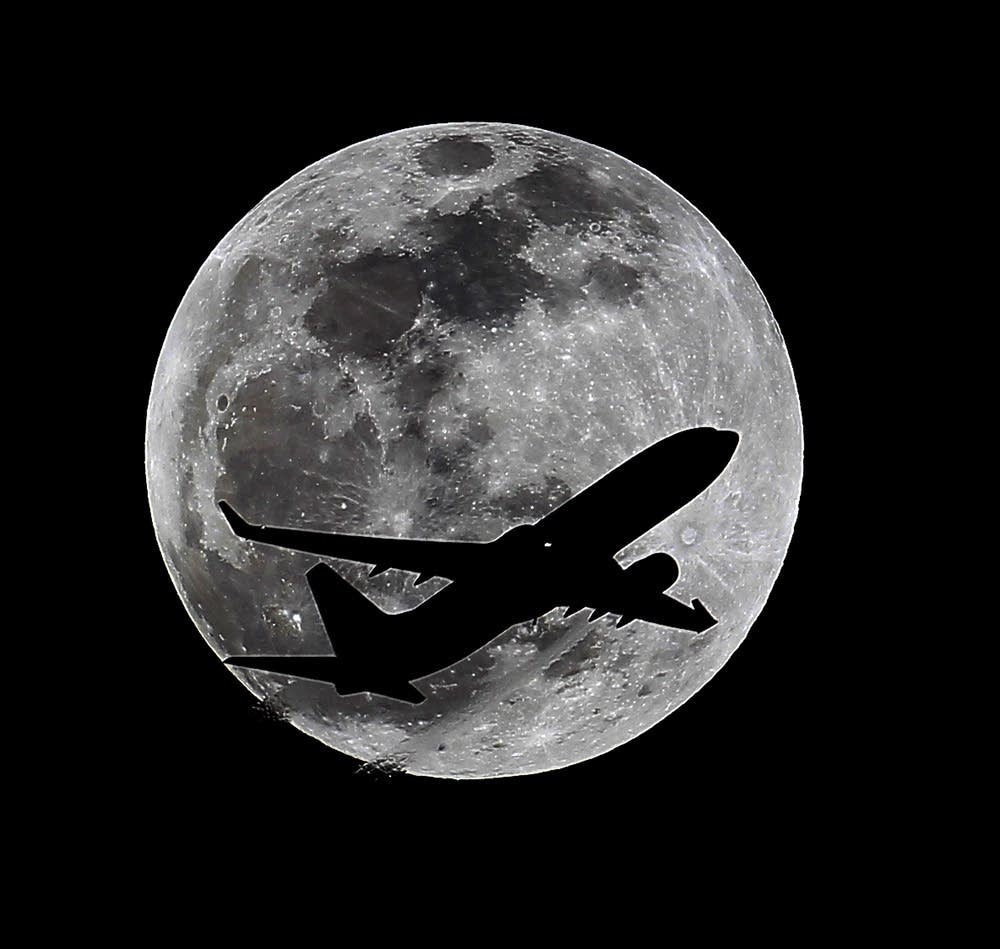 Crossing the moon
