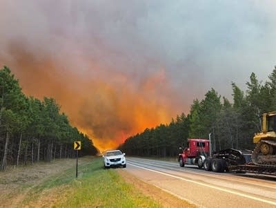 Cooler, damper weather boosts efforts to battle Flanders Fire in Crow Wing County