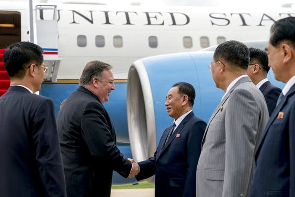 Mike Pompeo, Kim Yong Chol