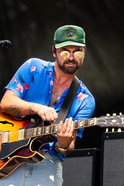 Shakey Graves performing on stage