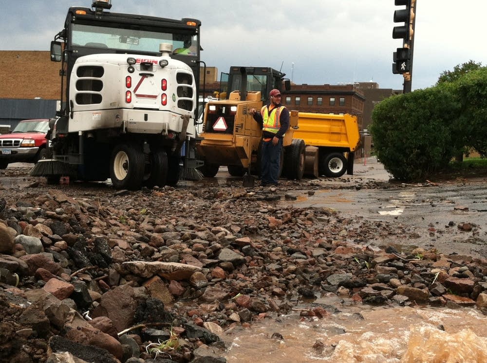 Cleanup crews