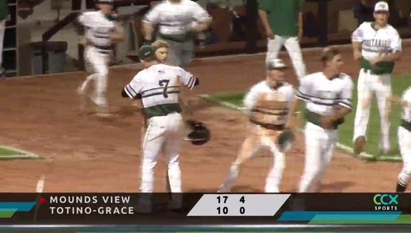 Pitcher strikes out his friend, delays championship celebration for a hug