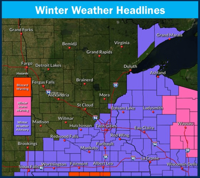 weather graphic
