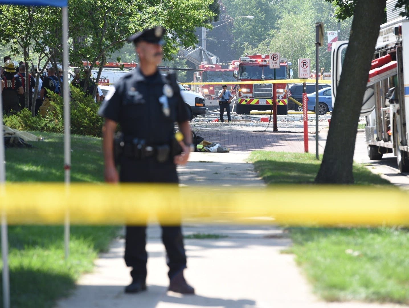 Explosion at Minnehaha Academy in Minneapolis