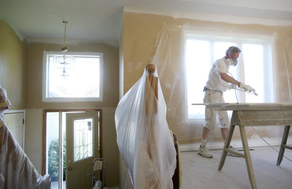 Painting a home