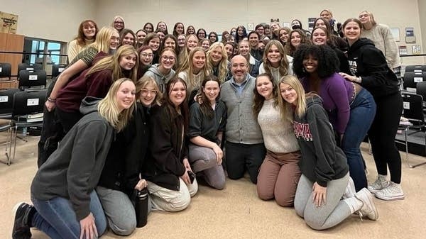 Singing with the stars: Joe Osowski boldly leads St. Michael-Albertville's choir program