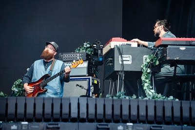 Alabama Shakes performing on stage