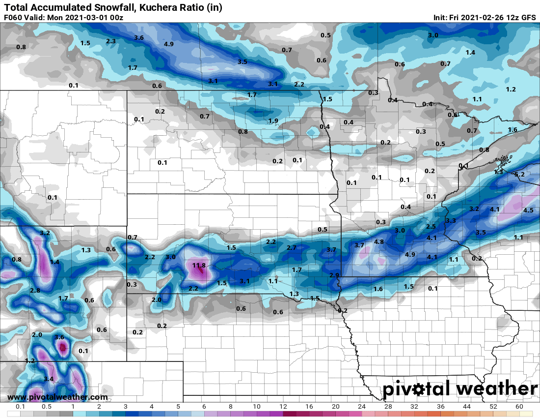 Light snow Sunday morning; Balmy 40s to 50 next week MPR News