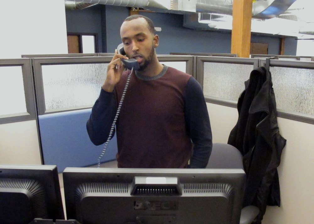 MNsure call center worker Yusuf Abdi