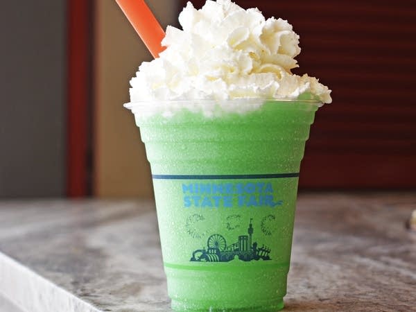 Shamrock Slushie at O'Gare's at the Fair 