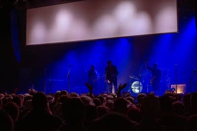 the band the suicide commandos on stage