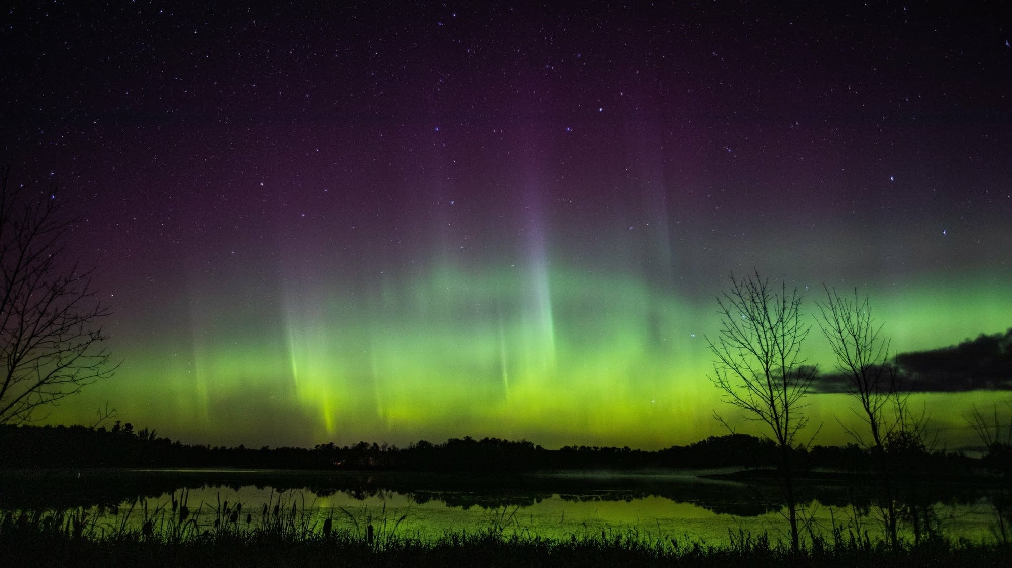 Solar storm: Northern lights put on a show in Minnesota - Minnesota Public Radio News