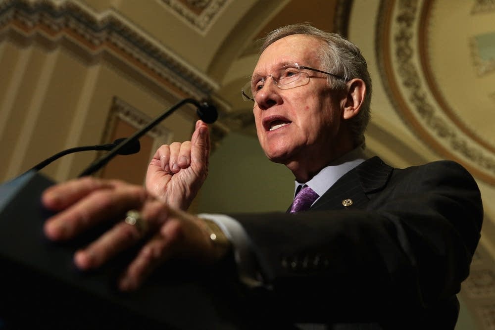 Senate Majority Leader Harry Reid