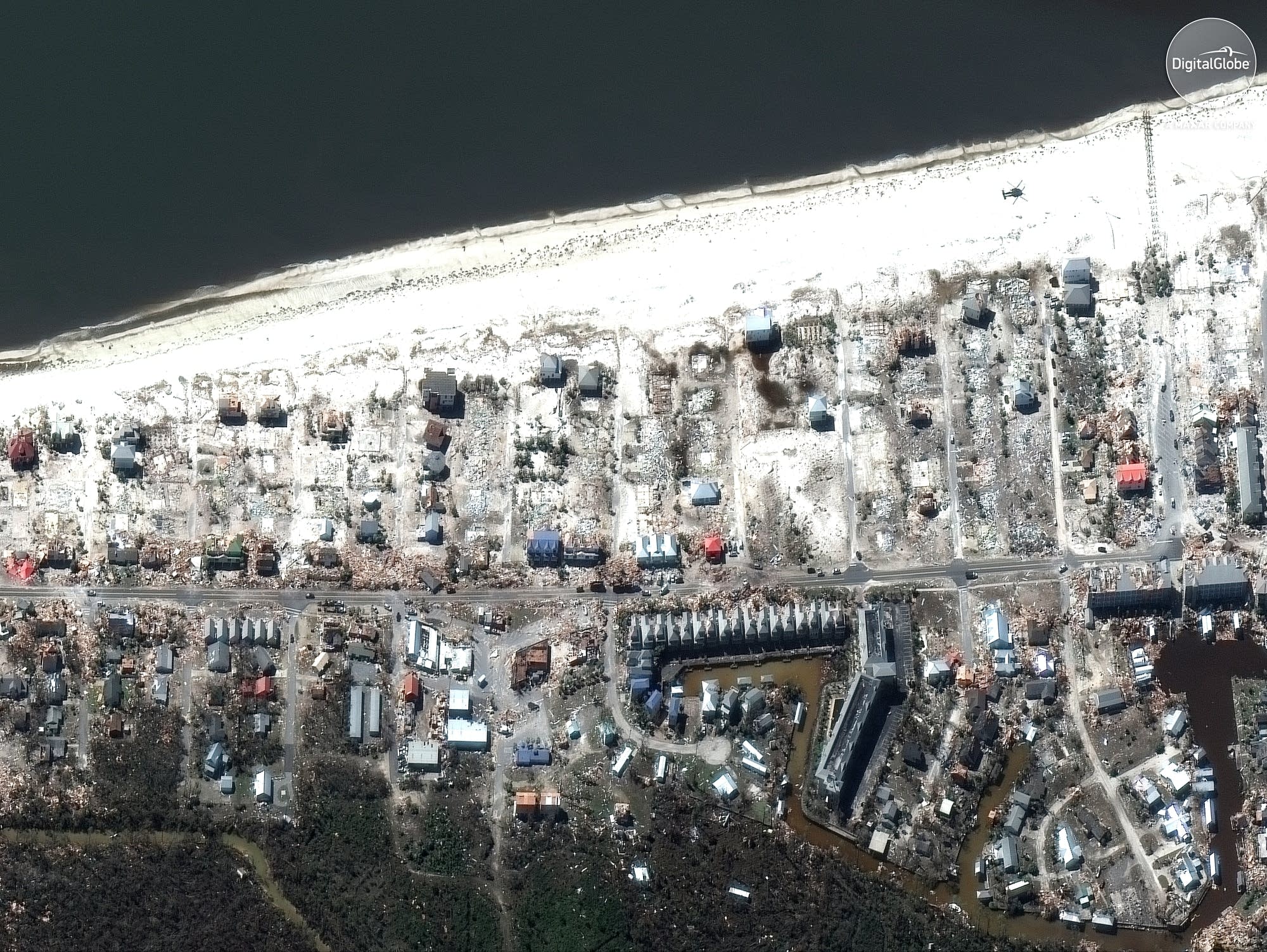 Hurricane Michael damage