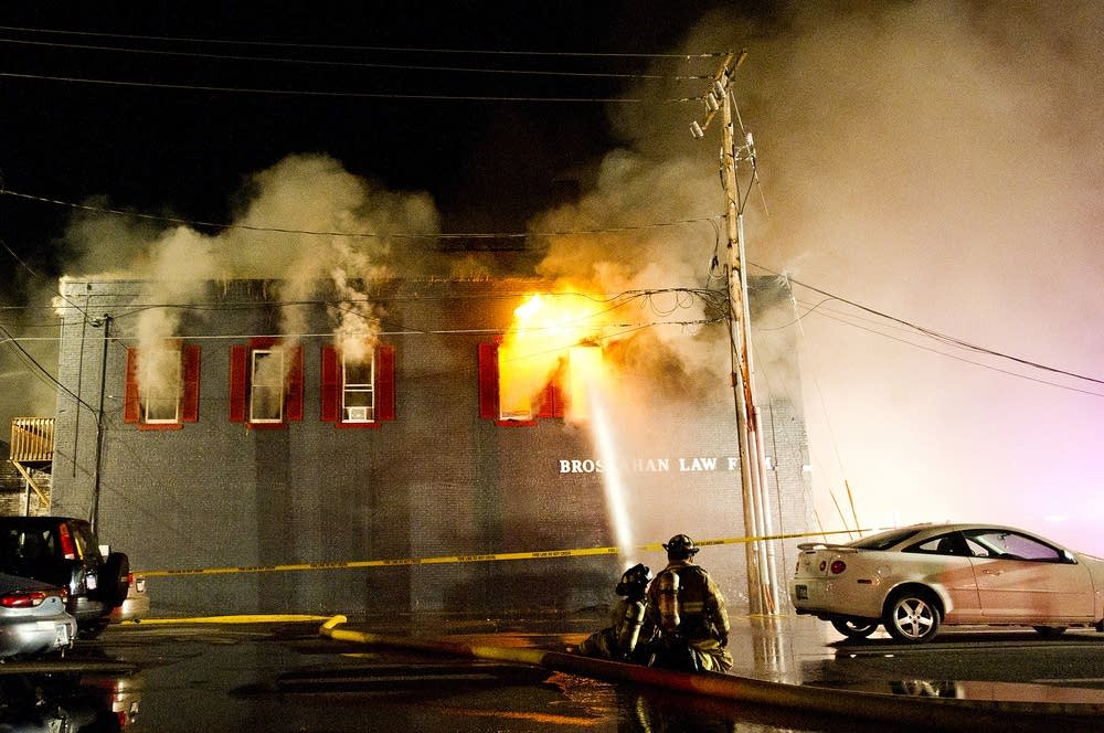 Photos The Winona fire MPR News