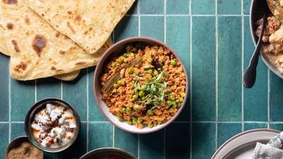 Keema Mattar (Ground Turkey With Peas, Clove, and Cardamom)