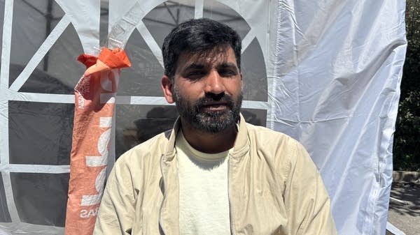 Abdul Rehman, an immigrant from Pakistan, comes to the picket lines to support other workers like himself. Before the factory where he works unionized last year, he worked 12 hours a day, seven days a week. 

 