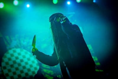 Liv.e performing on stage