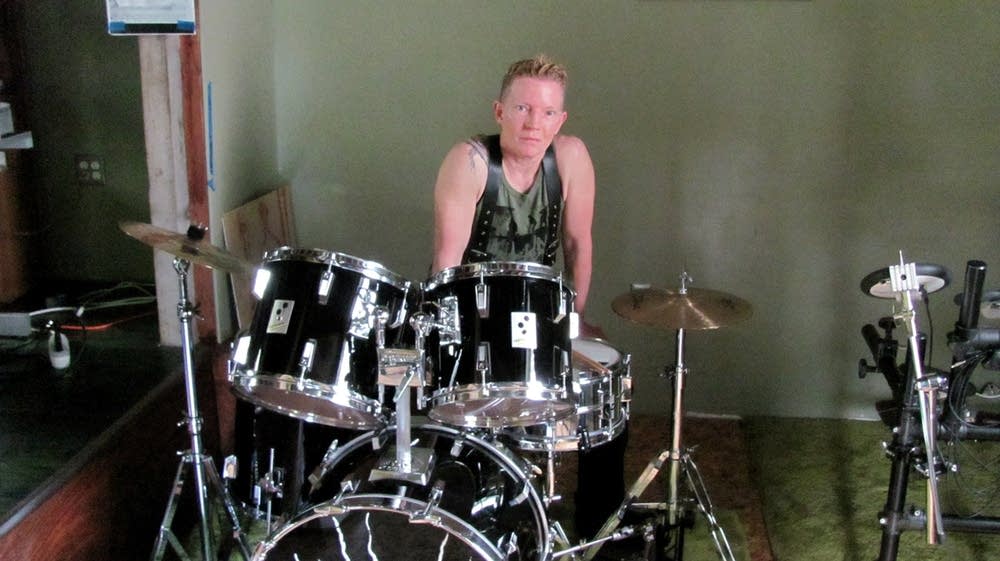 Behind the kit