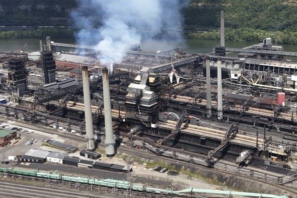 Video shows steel workers scrambling into wreckage left by explosion that killed 2 in Pennsylvania