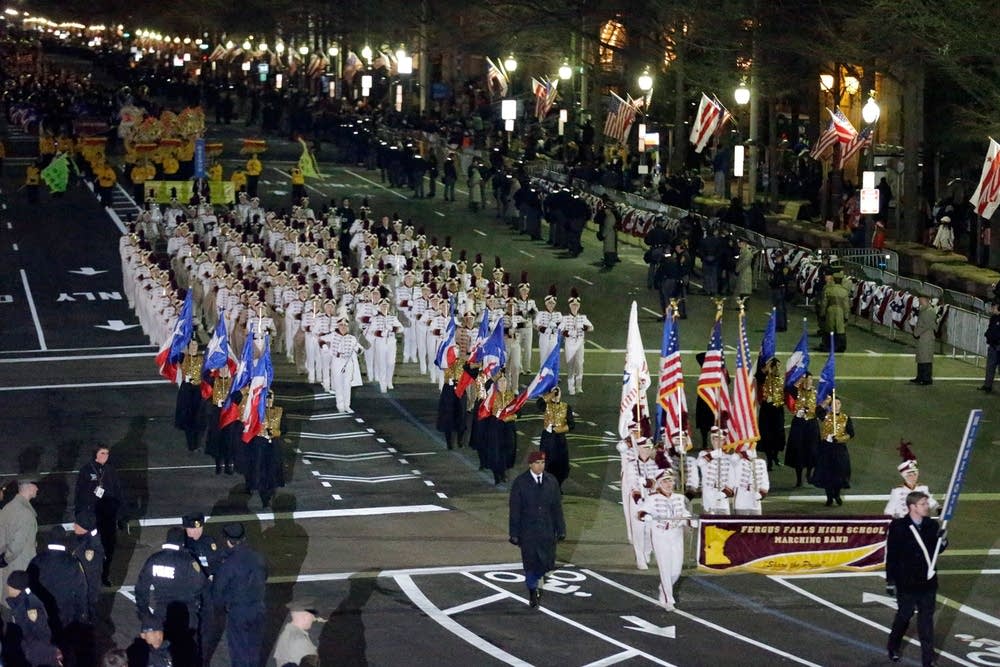 Fergus Falls band makes encore at inaugural parade MPR News
