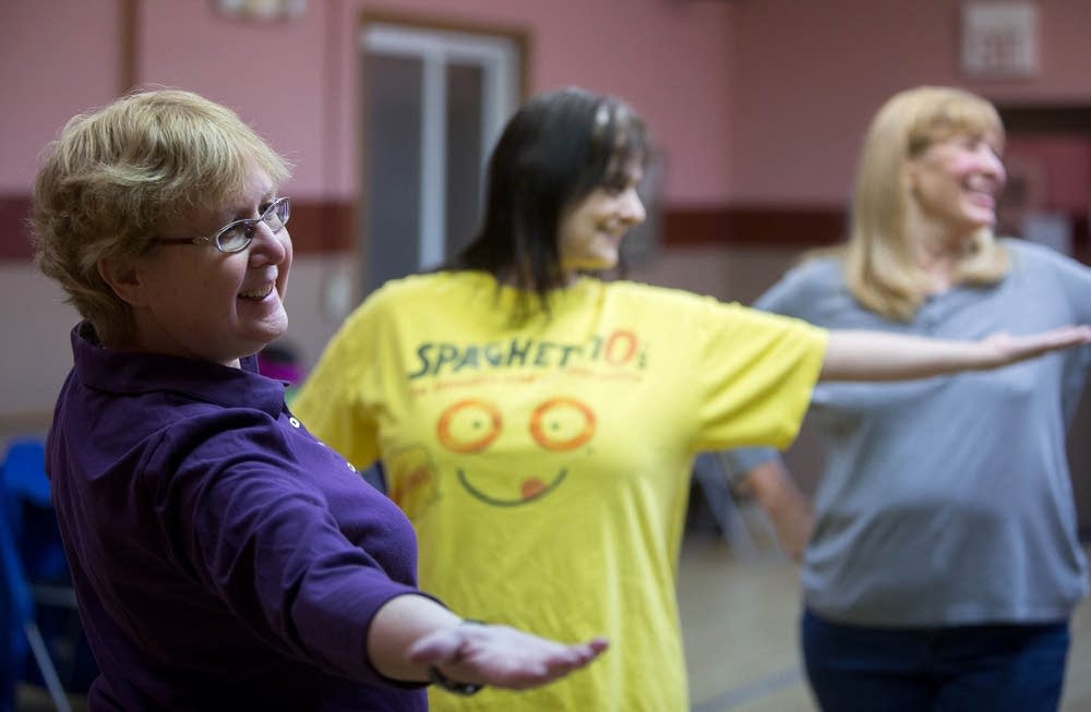 Dance students