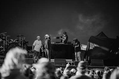 The Pharcyde performing on stage