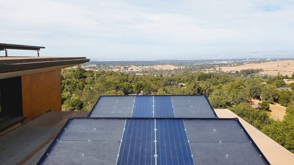 Hydropanels are solar-powered panels that collect water, These panels are installed on the roof of a house.