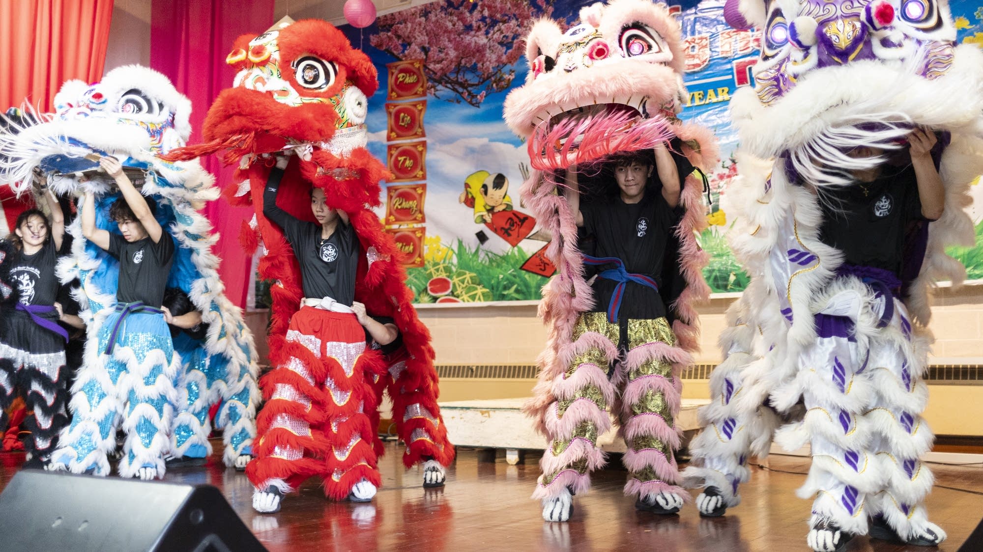 Young Vietnamese church group spreads vibrant culture of lion dancing in Twin Cities - Vimarsana News