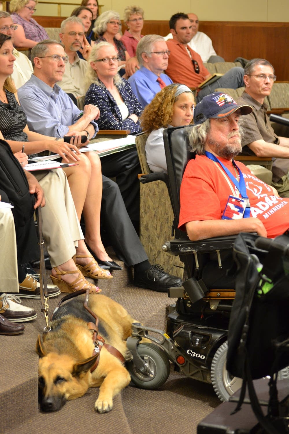 Listening session attendees