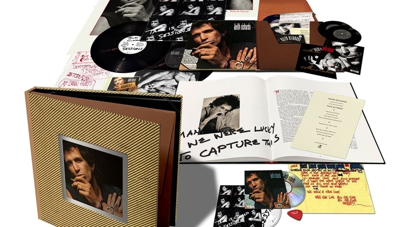 Giveaway: Keith Richards - 'Talk is Cheap' deluxe edition