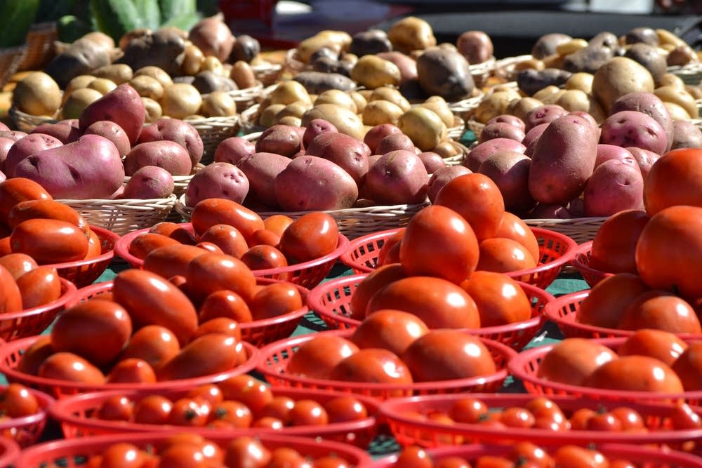 Produce at the Midtown Farnmers Market